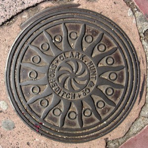 Coal hole cover - North Place