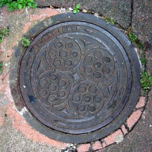 Coal hole cover - Stanford Road