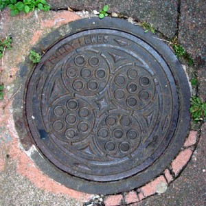 Coal hole cover - Stanford Road