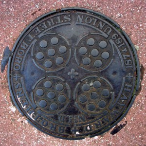 Coal hole cover - Victoria Road