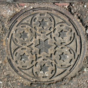 Coal hole cover - Vine Street